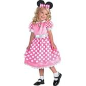 Disfraz de Minnie Mouse Clubhouse Rosa Deluxe para niña