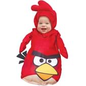 Fato de Angry Birds Vermelho saquinho para bebé