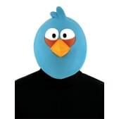 Máscara de Angry Birds Azul de látex Adulto