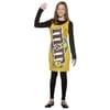 Disfraz de bolsa M&Ms vestido infantil