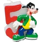 Vela número 5 Goofy Disney