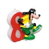 Vela número 8 Goofy Disney