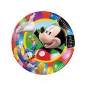Set de platos de postre Mickey Mouse