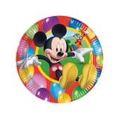 Set de platos grandes Mickey Mouse