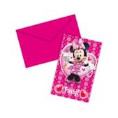 Set de invitaciones Minnie Mouse