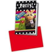 Set de invitaciones The Muppets