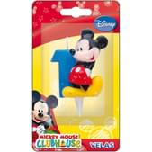 Vela número 1 Mickey Mouse
