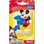 Vela número 3 Mickey Mouse
