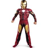 Disfraz de Iron Man 2 musculoso para niño