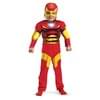 Disfraz de Iron Man musculoso para niño