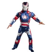 Disfraz de Iron Patriot luminoso para niño
