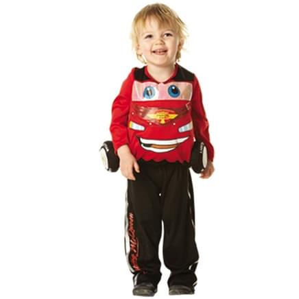 Disfraz de Rayo McQueen Cars 2 para niño