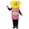 Disfraz de bolsa de patatas fritas infantil
