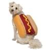 Disfraz de hot dog para perro