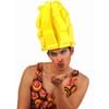 Peluca de Drag Queen Amarilla Marion