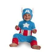 Disfraz de baby Capitán América
