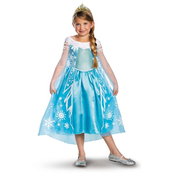 Disfraz de Elsa Frozen Prestige para niña