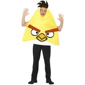 Fato de Angry Birds amarelo para adulto