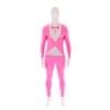 Disfraz de esmoquin rosa luminoso Morphsuit