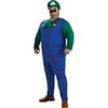 Disfraz de Luigi talla grande