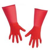 Guantes rojos Capitán América deluxe para niño