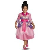 Disfraz de Mulan para niña