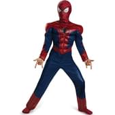 Disfraz The Amazing Spiderman 2 musculoso para niño