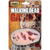 Prótesis de látex arañazos sangrientos The Walking Dead
