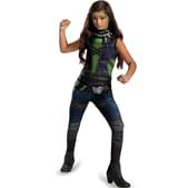 Disfraz de Gamora Guardianes de la Galaxia para niña