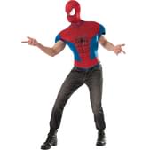 Kit disfraz The Amazing Spiderman 2 musculoso para hombre