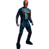 Disfraz de Deathstroke Batman Arkham Franchise musculoso para hombre