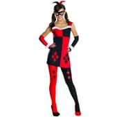 Disfraz de Harley Quinn DC Comics para adolescente