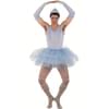 Disfraz bailarina tutú azul hombre