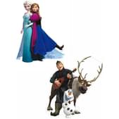 Set de minifiguras personajes Frozen