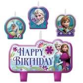 Set de velas cumpleaños Frozen