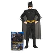 Disfraz de Batman TDK rises musculoso para niño en caja