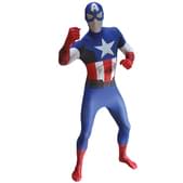 Disfraz de Capitán América Classic Morphsuit
