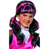 Peluca de Draculaura de Monster High