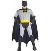 Disfraz de Batman musculoso niño