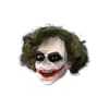 Máscara 3/4 de vinilo Joker con peluca