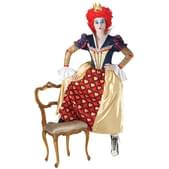 Disfraz de Reina de Corazones Deluxe