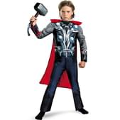 Disfraz de Thor Classic musculoso niño