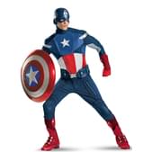 Disfraz de Capitán América Élite