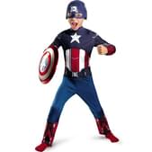 Disfraz de Capitán América Classic niño