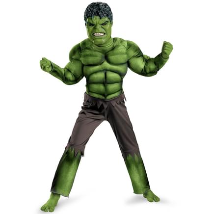 Disfraz de Hulk Los Vengadores musculoso niño