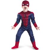 Disfraz de Amazing Spiderman Movie musculoso niño