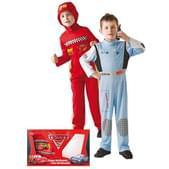 Disfraces de Cars 2 Mc Queen y Mc Missile en caja