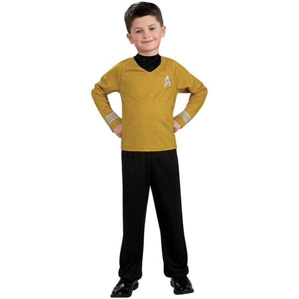 Star Trek kinder kostüm gold